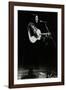 American Folk Musician Julie Felix on Stage at the Forum Theatre, Hatfield, Hertfordshire, 1979-Denis Williams-Framed Photographic Print