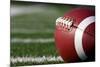 American Football close up on Field with Yard Lines in the Distance-33ft-Mounted Photographic Print