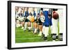 American Football Equipment - Helmet. Sport Team Concept. Football Player Boots-Pixel 4 Images-Framed Photographic Print