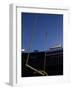 American Football Field Goal Post-Paul Sutton-Framed Photographic Print