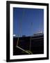 American Football Field Goal Post-Paul Sutton-Framed Photographic Print