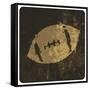 American Football Illustration. With Grunge Texture-pashabo-Framed Stretched Canvas