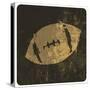 American Football Illustration. With Grunge Texture-pashabo-Stretched Canvas