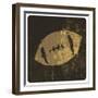 American Football Illustration. With Grunge Texture-pashabo-Framed Art Print