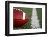 American Football near the Yard Line-33ft-Framed Photographic Print