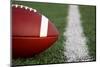 American Football near the Yard Line-33ft-Mounted Photographic Print