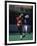 American Football Player Reaching for the Ball-null-Framed Photographic Print