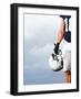 American Football Player Standing Strong-yobro-Framed Photographic Print