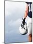 American Football Player Standing Strong-yobro-Mounted Photographic Print