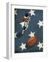 American Football-null-Framed Art Print