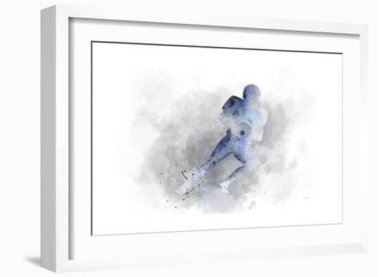 American Footballer 1-Marlene Watson-Framed Premium Giclee Print