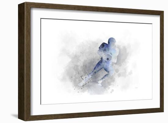 American Footballer 1-Marlene Watson-Framed Giclee Print