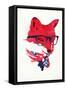 American Fox-Robert Farkas-Framed Stretched Canvas