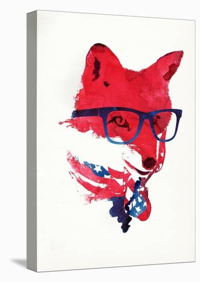 American Fox-Robert Farkas-Stretched Canvas