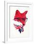 American Fox-Robert Farkas-Framed Art Print