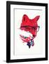 American Fox-Robert Farkas-Framed Art Print