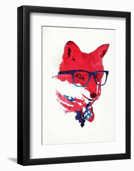 American Fox-Robert Farkas-Framed Art Print