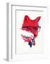 American Fox-Robert Farkas-Framed Art Print