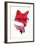 American Fox-Robert Farkas-Framed Art Print