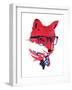 American Fox-Robert Farkas-Framed Giclee Print