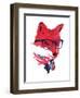 American Fox-Robert Farkas-Framed Premium Giclee Print