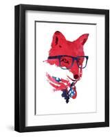American Fox-Robert Farkas-Framed Premium Giclee Print