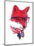 American Fox-Robert Farkas-Mounted Premium Giclee Print