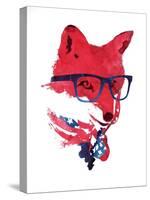 American Fox-Robert Farkas-Stretched Canvas