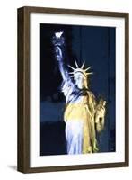 American Freedom Blue-Philippe Hugonnard-Framed Giclee Print