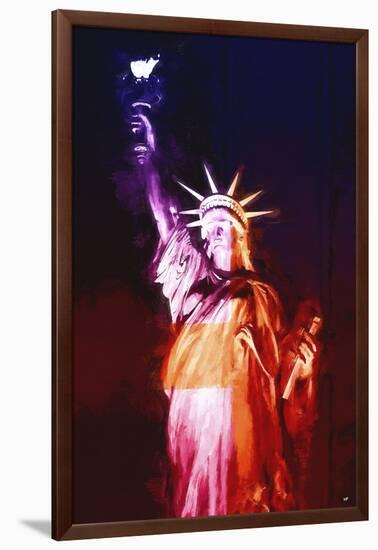 American Freedom Colors-Philippe Hugonnard-Framed Giclee Print