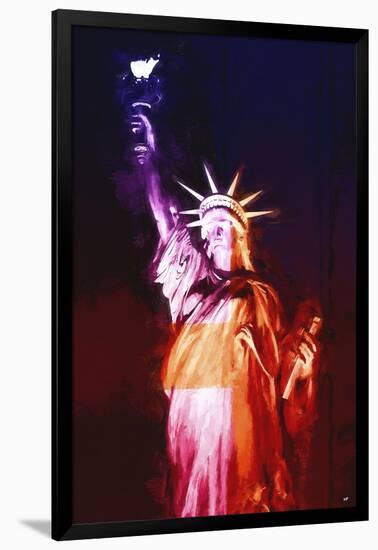 American Freedom Colors-Philippe Hugonnard-Framed Giclee Print