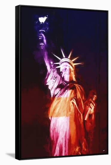 American Freedom Colors-Philippe Hugonnard-Framed Stretched Canvas