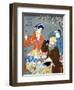 American, French, and Chinese Persons, Japanese Wood-Cut Print-Lantern Press-Framed Art Print