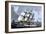 American Frigate Alliance in 1778, Which Carried Lafayette on Two Occasions-null-Framed Giclee Print