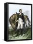 American General Nathanael Greene Beside His Horse-null-Framed Stretched Canvas