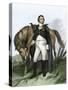 American General Nathanael Greene Beside His Horse-null-Stretched Canvas