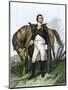 American General Nathanael Greene Beside His Horse-null-Mounted Giclee Print