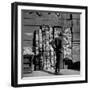 American GI Perusing Book Vendors' Stand during WWII-Robert Capa-Framed Photographic Print