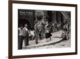 American Girl in Italy, 1951-Ruth Orkin-Framed Art Print