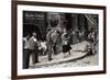 American Girl in Italy, 1951-Ruth Orkin-Framed Art Print