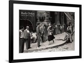 American Girl in Italy, 1951-Ruth Orkin-Framed Art Print