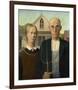 American Gothic, 1930-Grant Wood-Framed Art Print