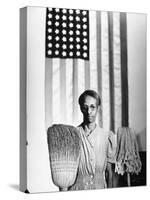 American Gothic, 1942-Gordon Parks-Stretched Canvas