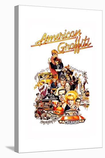 American Graffiti, 1973-null-Stretched Canvas