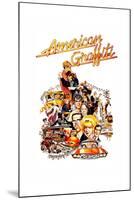 American Graffiti, 1973-null-Mounted Giclee Print