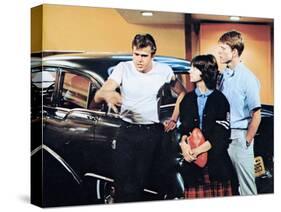 American Graffiti, Paul Le Mat, Cindy Williams, Ron Howard, 1973-null-Stretched Canvas