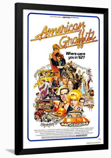 American Graffiti-null-Framed Poster