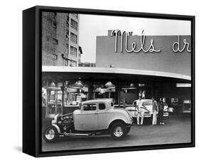 American Graffiti-null-Framed Stretched Canvas