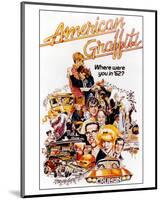 American Graffiti-null-Mounted Photo