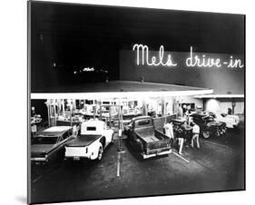 American Graffiti-null-Mounted Photo